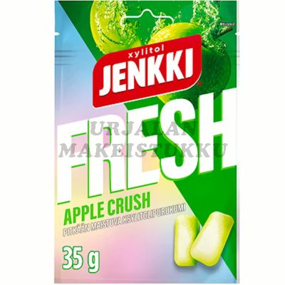 Cloetta Jenkki Fresh Apple Crush ksylitolipurukumi 35g