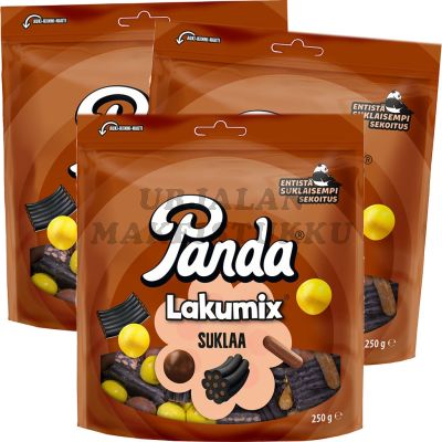 Panda Lakumix Suklaa 3kpl x 250g