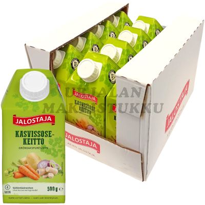 Jalostaja Kasvissosekeitto 500g x 12kpl