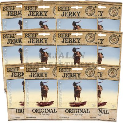 Bullseye Meats Beef Jerky Original kuivaliha 50g x 12kpl