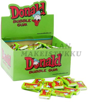 Donald Bubble Gum purukumi Vihreä n. 100kpl