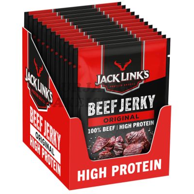 Jack Link's Beef Jerky Original kuivattua naudanlihaa 25g x 12kpl