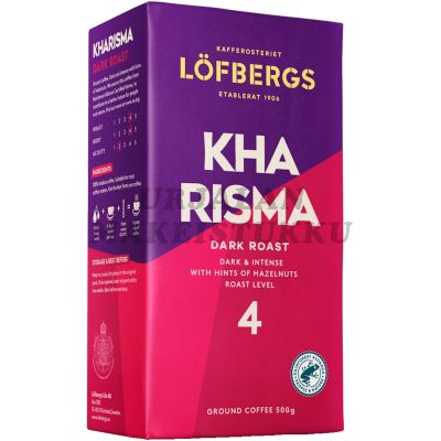 Löfbergs Kharisma tummapaahto suodatinkahvi 500g