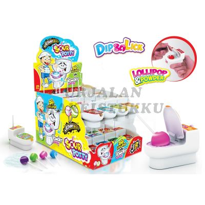 JohnyBee Sour Potty Vessanpönttötikkarit 19g x 24kpl