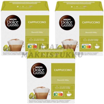 Dolce Gusto Cappuccino kahvikapseli 8+8kaps x 3-PACK