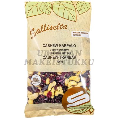 Salliselta Cashew-Karpalo 300g