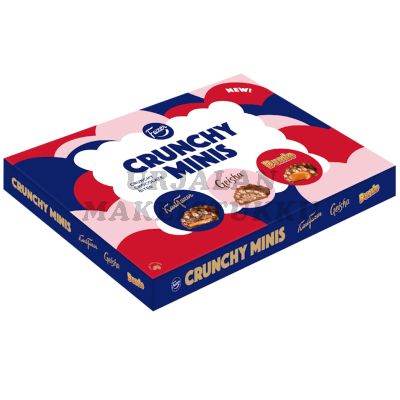 Fazer Crunchy Minis suklaakonvehteja 148g