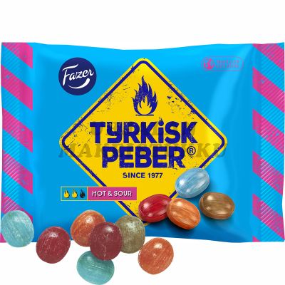 Fazer Tyrkisk Peber Turkinpippuri Hot & Sour 400g