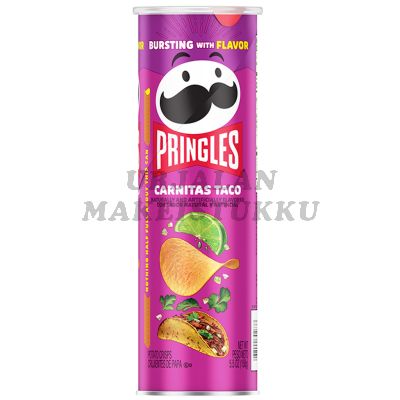 Pringles Carnitas Taco Flavor perunalastu 158g