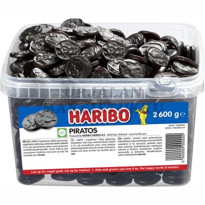 Haribo Piratos salmiakki 2,6kg