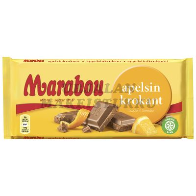 Marabou Apelsin Krokant suklaalevy 200g