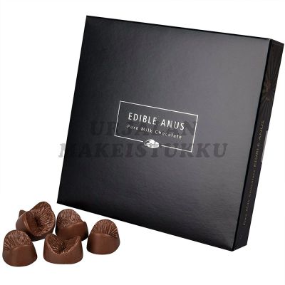 Edible Anus Peräaukkosuklaa konvehtirasia 42g