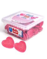 Vidal Shiny Hearts Mansikka sydän 75kpl