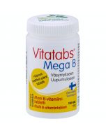 Vitatabs Mega B - Moni B-vitamiinitabletit (150 tabl)