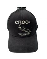 Croc Tail Black Baseball Cap onesize lippalakki