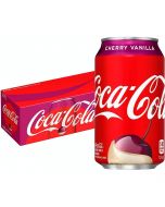Coca-Cola Cherry Vanilla USA virvoitusjuoma 355ml x 12-pack