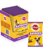 Pedigree Jumbone Mini Koiran puruherkku kana + lammas 4kpl x 8-pack
