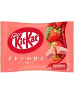 Japanilainen Nestle KitKat Mini Chocolate Strawberry suklaavohveli 10kpl