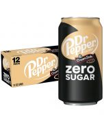 Dr Pepper & Cream Soda Zero Sugar USA virvoitusjuoma 335ml x 12-pack