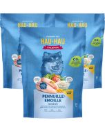 Hau Hau Champion Pennuille & Emoille Kanaa & Riisiä 1,5kg x 3kpl