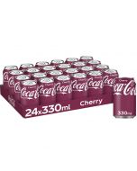 Coca-Cola Cherry virvoitusjuoma 330ml x 24kpl