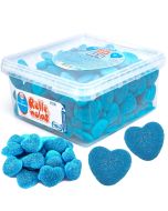 Vidal Shiny Hearts Vadelma sydän 150kpl