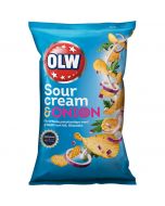 OLW Sour Cream & Onion perunalastut 175g