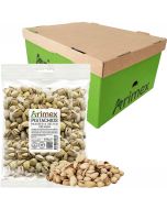 Arimex Suolattuja ja paahdettuja Pistaasipähkinöitä 6kg (500g x 12pss)