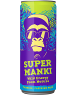 Super Manki 330ml x 24kpl energiajuoma (Kofeiiniton)