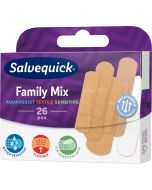 Salvequick Family Mix laastari 26 kpl
