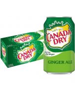 Canada Dry Ginger Ale USA virvoitusjuoma 355ml x 12-pack