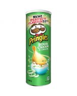 Pringles Sour Cream & Onion perunalastu 165g