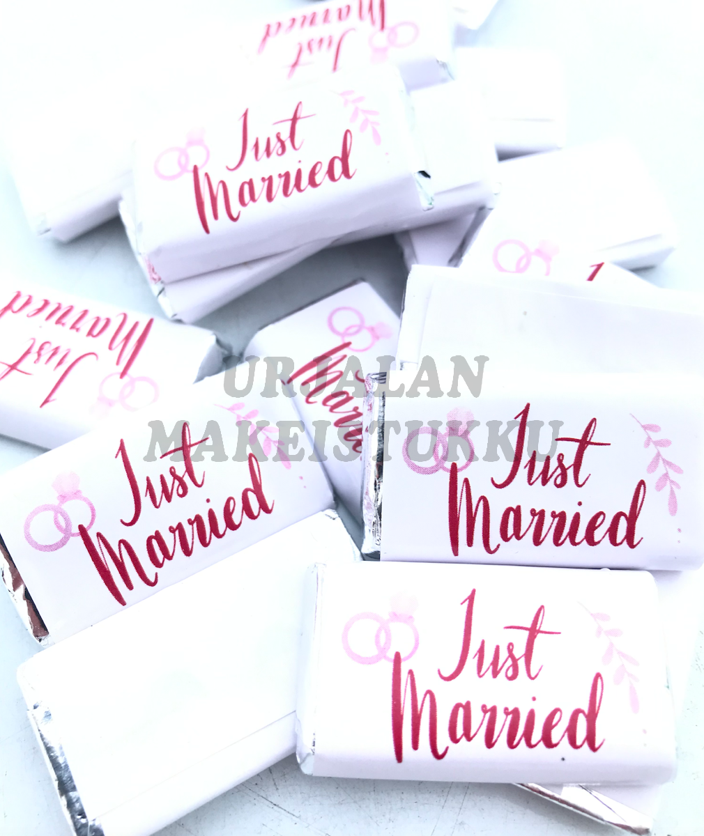 Just Married maitosuklaapalat 75 kpl