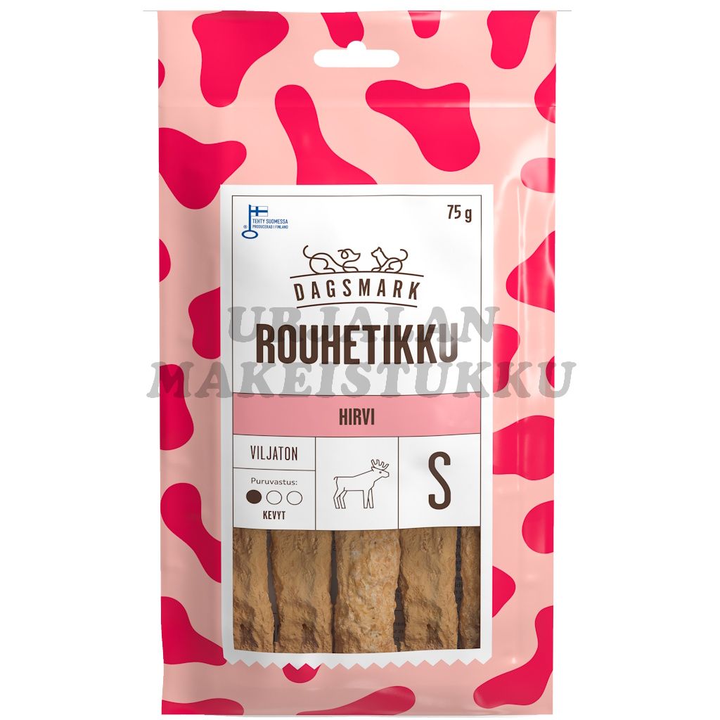 Dagsmark Hirvi Rouhetikku S 75g