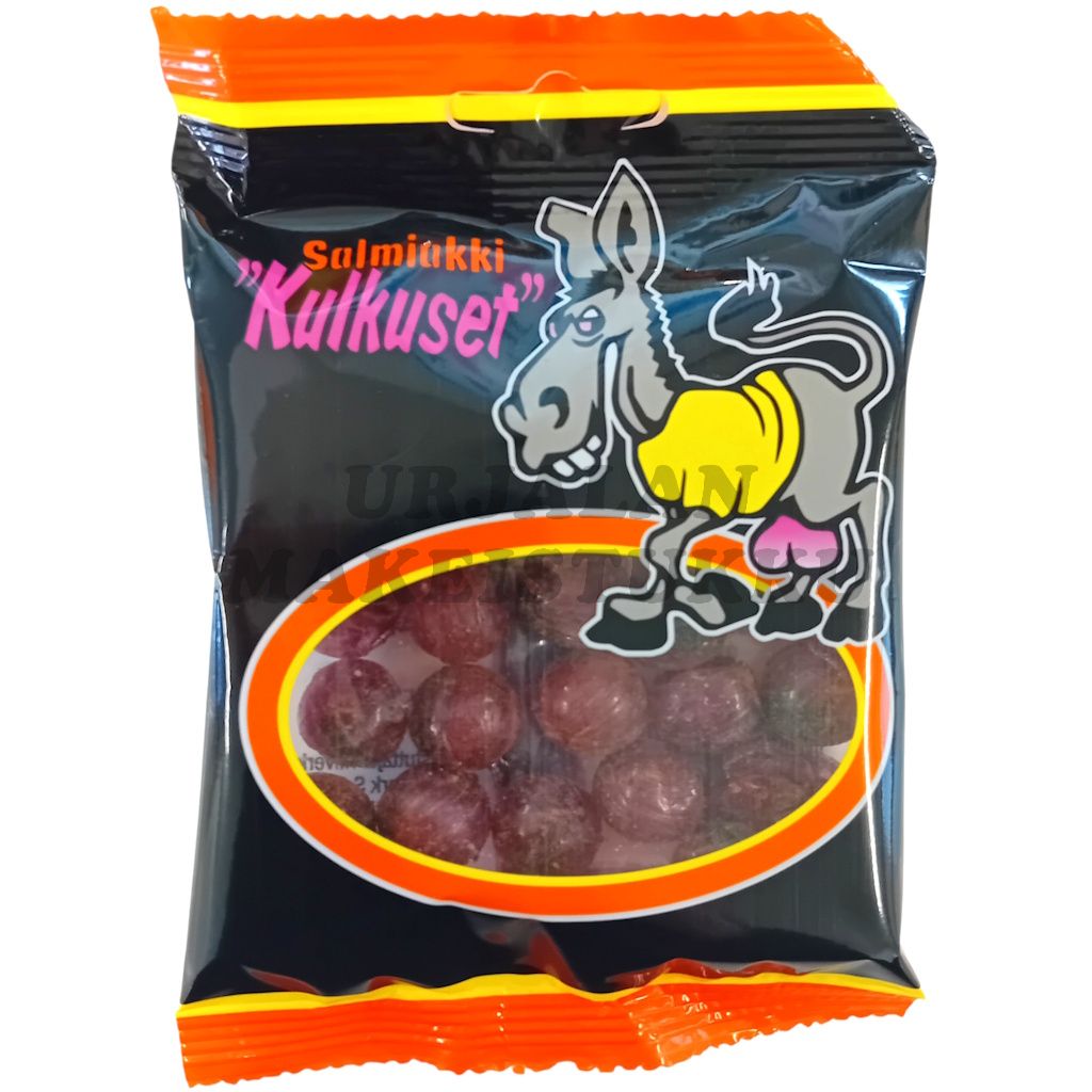 Salmiakki Kulkuset pussi 65g