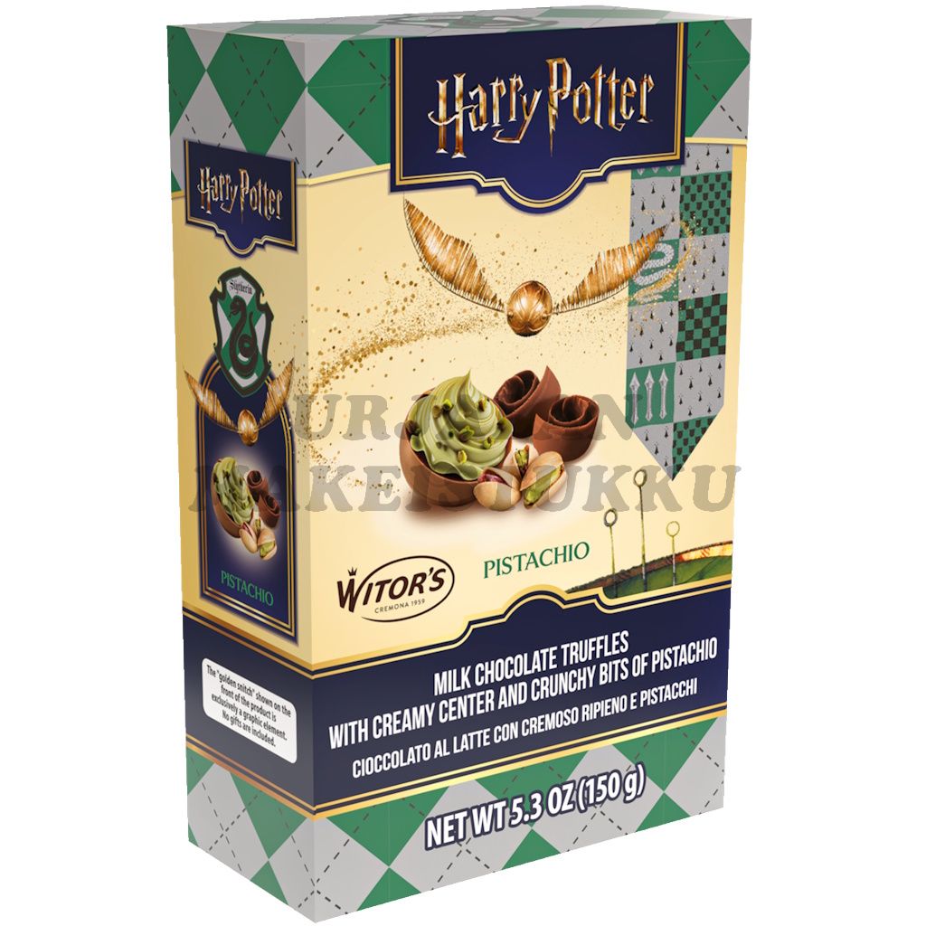 Witor's Harry Potter Maitosuklaatryffelit Pistaasitäytteellä 150g