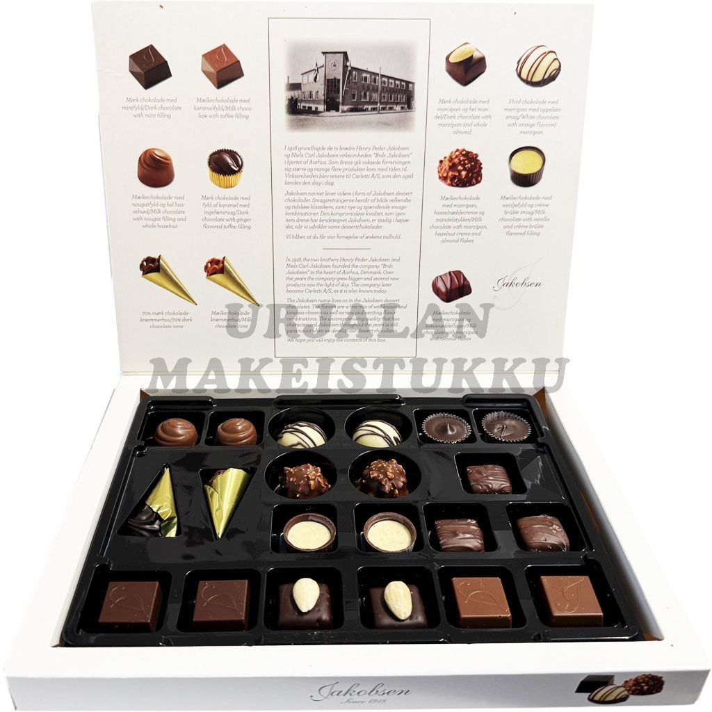 Jakobsen suklaakonvehti 225g x 3kpl