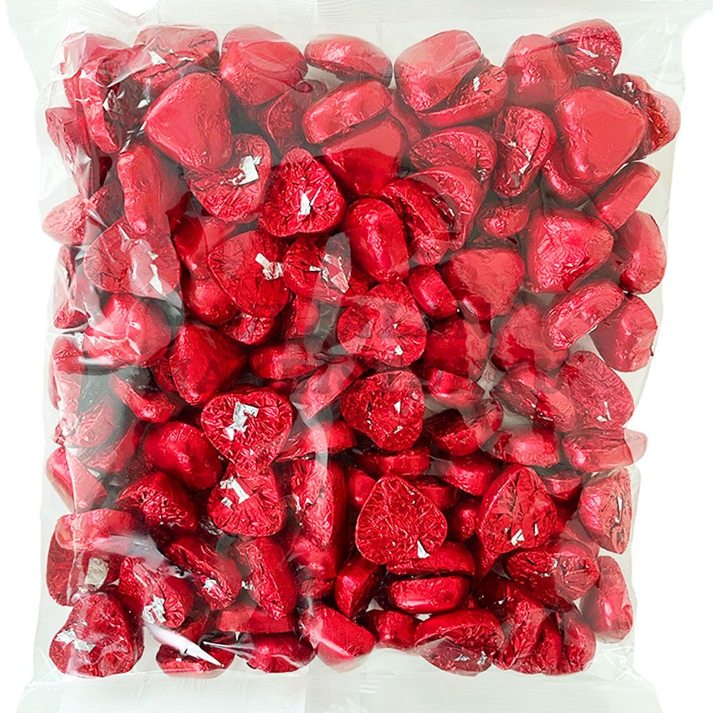 Laica Suklaasydän Punainen maitosuklaa 1kg (n. 130 kpl)