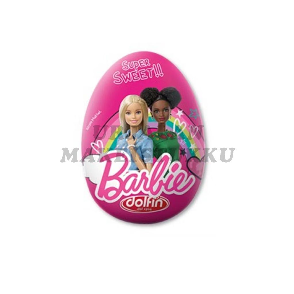 Dolfin Barbie yllätyssuklaamuna 110g
