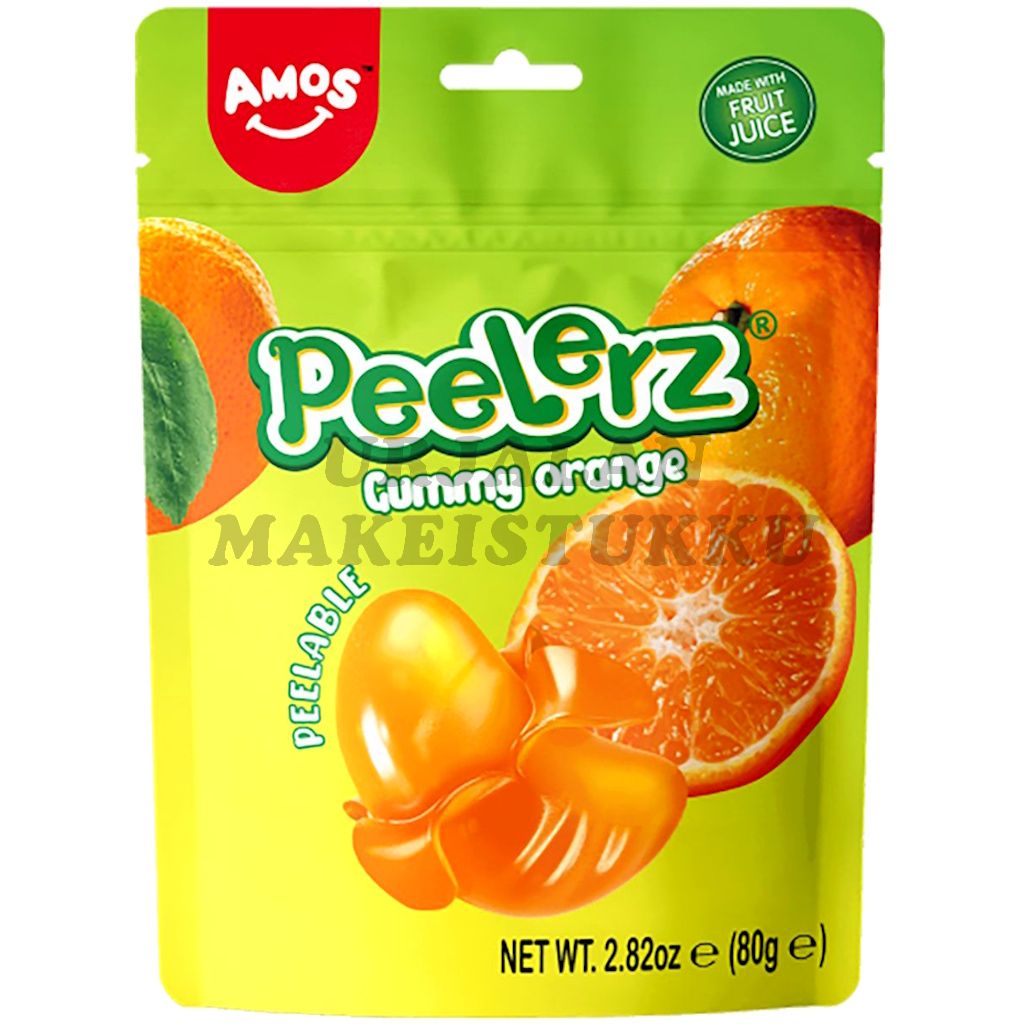 Peelerz Gummy Orange hedelmämakeinen 65g