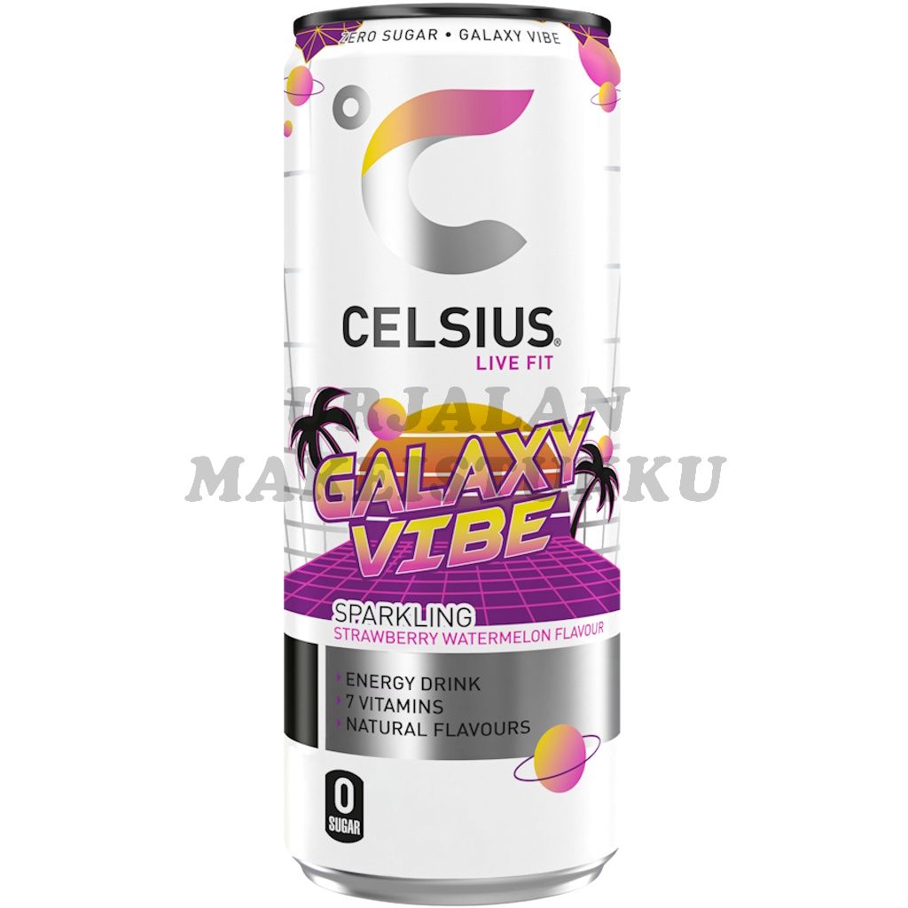 Celsius Galaxy Vibe energiajuoma 355ml