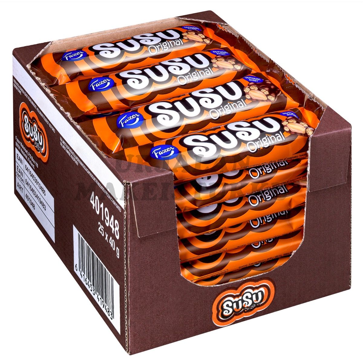 Fazer Susu suklaapatukka 40g x 25kpl