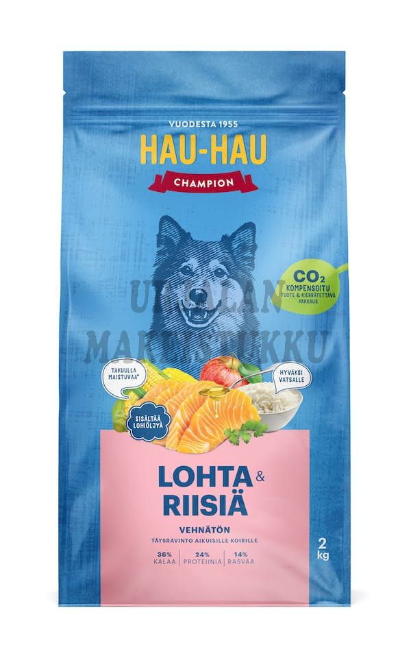 Hau Hau Champion Lohta & Riisiä 2kg
