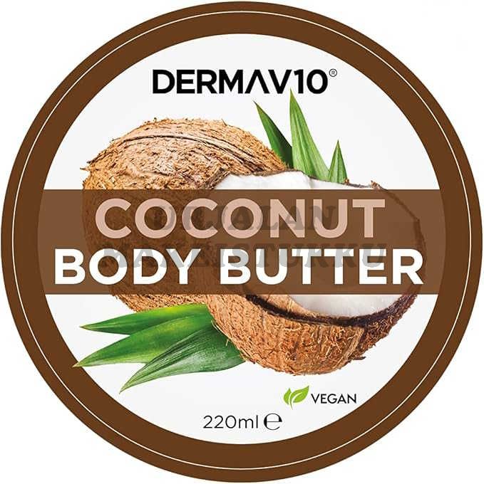 Derma V10 Body Butter Coconut Vartalovoide 220ml