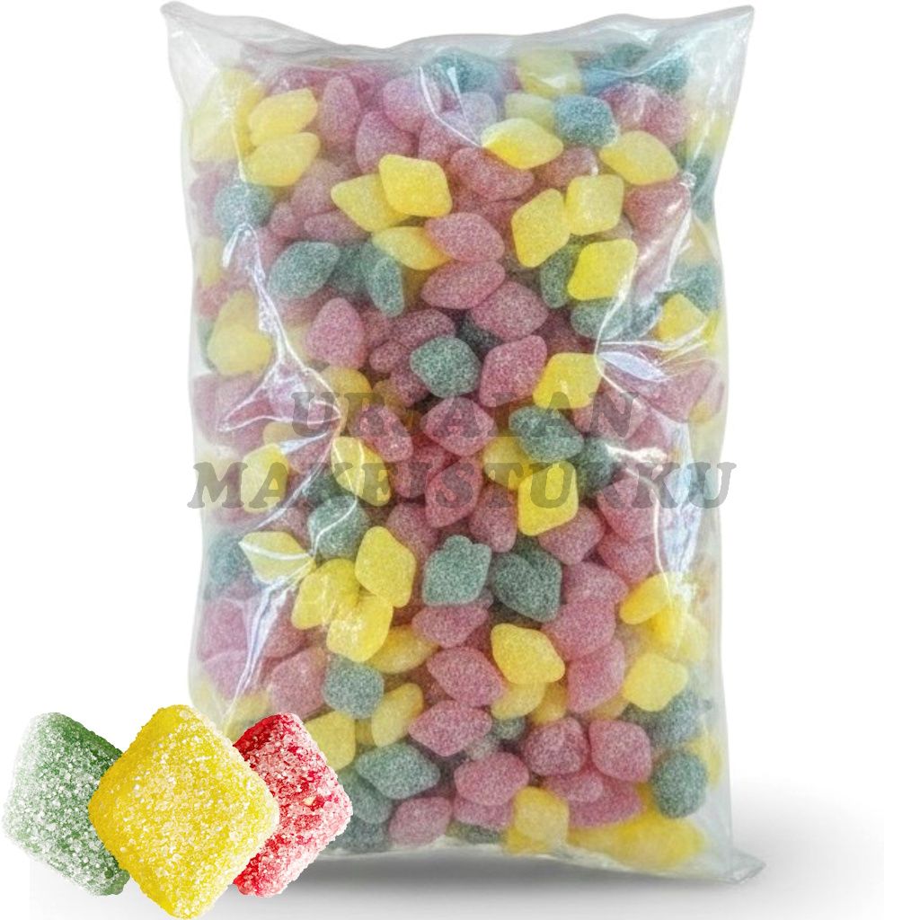 Malaco Aakkoset Kirpeä hedelmä 3kg