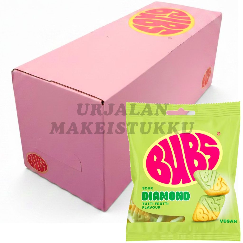 Bubs Tutti Frutti Diamond makeinen 155g x 12kpl