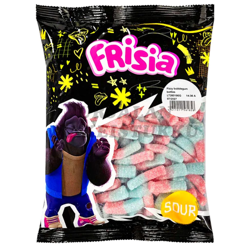 Frisia Sour Bubblegum Fizzy Pop pullot 1,5kg