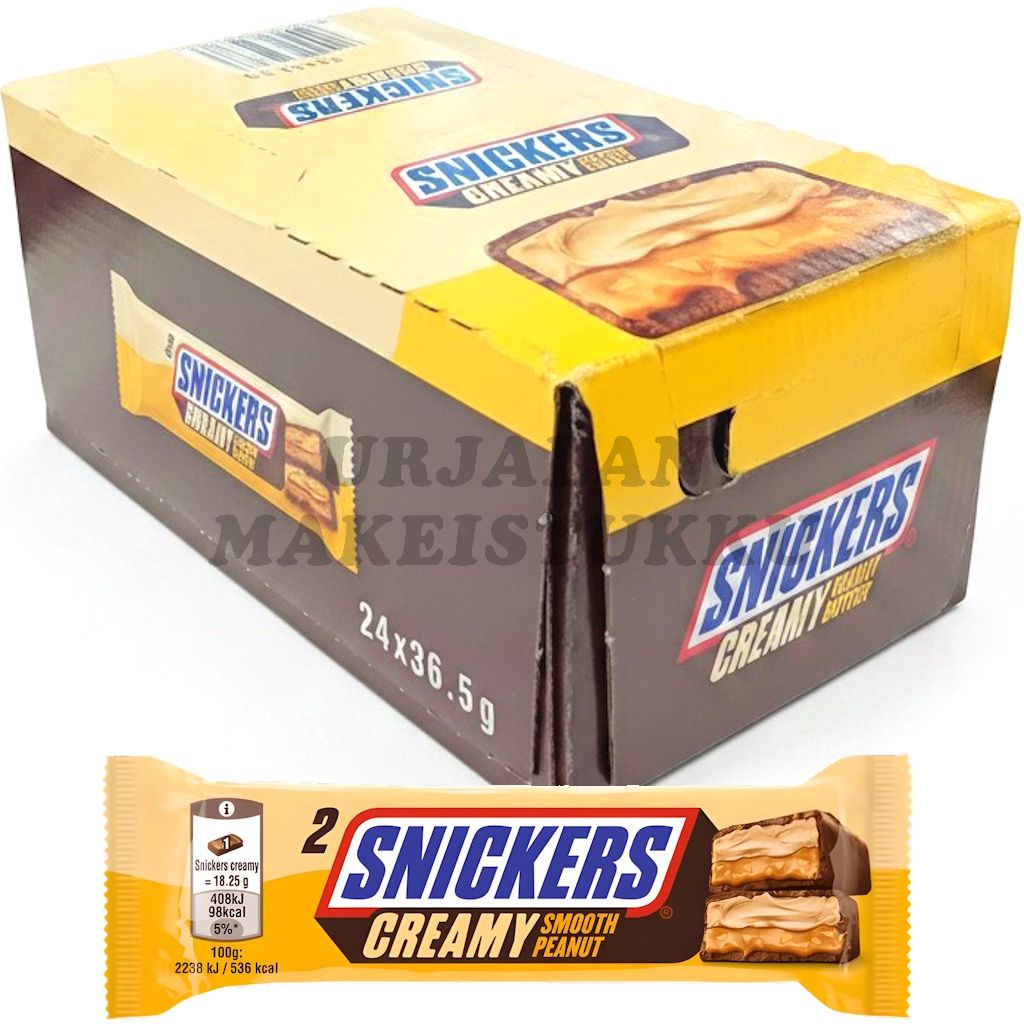 Snickers Peanut Butter suklaapatukka 36,5g x 24kpl