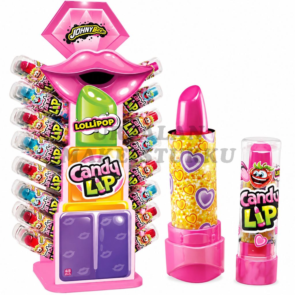 JohnyBee Candy Lip Stand tikkari 5g x 48kpl