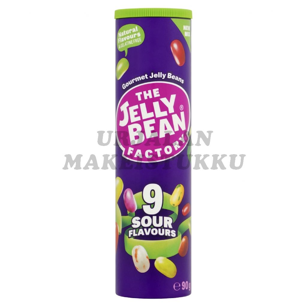 Jelly Beans Sour Tube kirpeät rakeet 90g